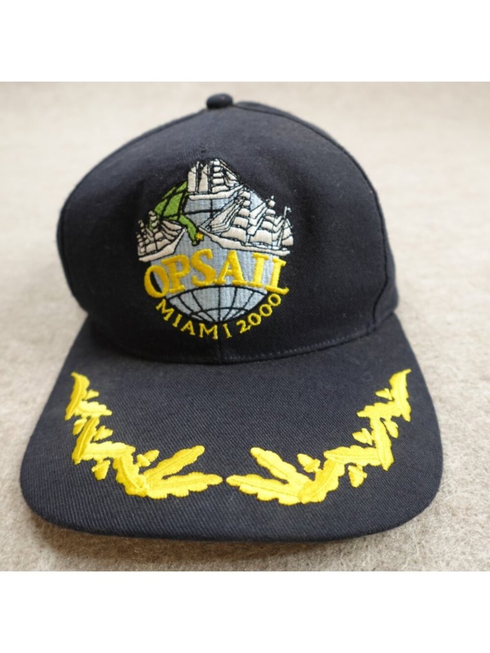 OPSAIL Miami Hat Blue Snapback Vintage Made in USA 2000